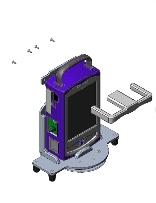 Technimount System Vyaire Carefusion BD ReVel / Bracket Pro Serie® 105 - Image 5